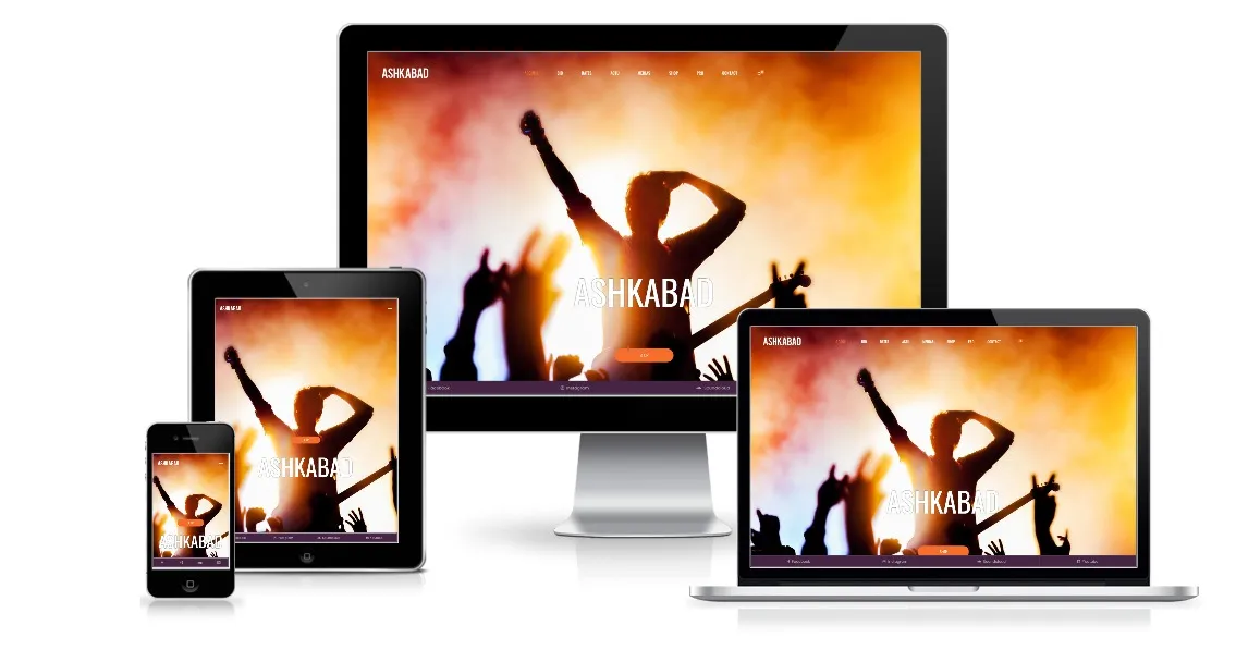 Réalisation site web ASHKABAD