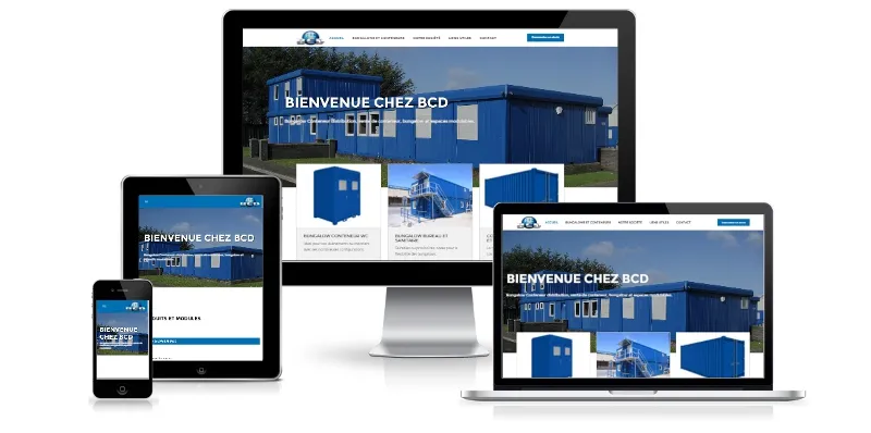 Réalisation site web BCD
