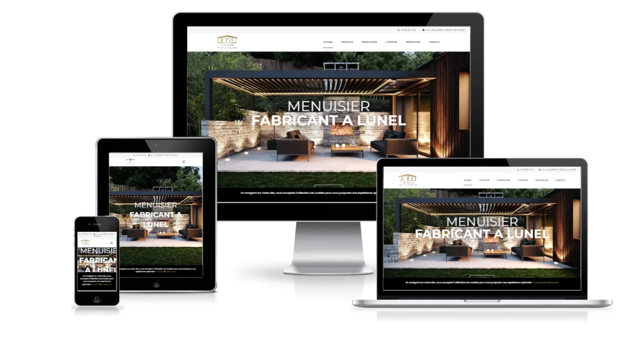 Réalisation site web JAluminium