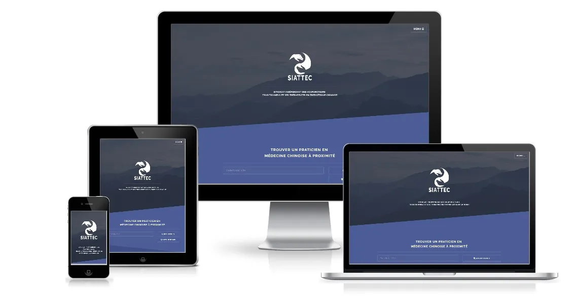 Réalisation site web SIATTEC