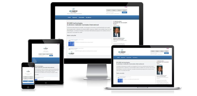 Création de site internet pour ID-MED