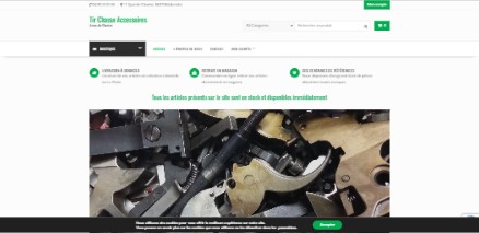 Découvrir la réalisation du site web pour Armes de L'Ouvèze